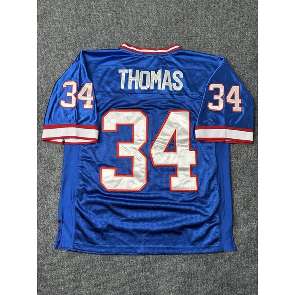 Mens Football Mitchell Ness Buffalo Bills Thurman Thomas 1994 Jersey Size 48 M